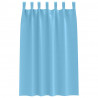 Firany blackout z kółkami 2 pcs Jasnoniebieski 175 x 140 cm