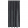 Zasłony zaciemniające 2 pcs Jasnoszary 140 x 175 cm Aksamit