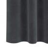Zasłony zaciemniające 2 pcs Jasnoszary 140 x 175 cm Aksamit