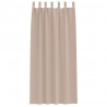 Firany blackout z kółkami 2 pcs Ciemnoszary 260 x 140 cm