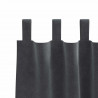 Zasłony zaciemniające 2 pcs Jasnoszary 140 x 225 cm Aksamit
