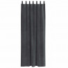 Zasłony zaciemniające 2 pcs Jasnoszary 140 x 260 cm Aksamit