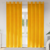 Zasłony zaciemniające 2 pcs Musztardowy Żółty 140 x 245 cm
