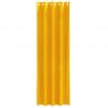 Zasłony zaciemniające 2 pcs Musztardowy Żółty 140 x 245 cm
