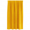 Zasłony zaciemniające 2 pcs Musztardowy Żółty 140 x 140 cm