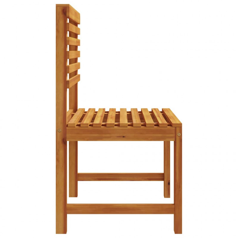 Krzesło Ogrodowe 2 pcs Brązowy 50 x 50 x 91cm