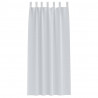 Firany blackout z kółkami 2 pcs Jasnoszary 245 x 140 cm