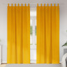 Zasłony zaciemniające 2 pcs Musztardowy Żółty 140 x 245 cm