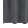 Zasłony zaciemniające 2 pcs Jasnoszary 140 x 140 cm Aksamit