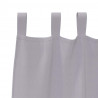 Firany blackout z kółkami 2 pcs Metaliczny Szary 175 x 140 cm
