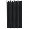 Zasłony zaciemniające 2 pcs Czarny 140 x 140 cm Aksamit
