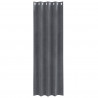 Zasłony zaciemniające 2 pcs Jasnoszary 140 x 260 cm Aksamit
