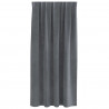 Zasłony zaciemniające 2 pcs Jasnoszary 140 x 175 cm Aksamit