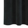 Zasłony zaciemniające 2 pcs Czarny 140 x 260 cm Aksamit