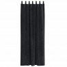 Zasłony zaciemniające 2 pcs Czarny 140 x 245 cm Aksamit