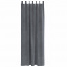 Zasłony zaciemniające 2 pcs Jasnoszary 140 x 225 cm Aksamit