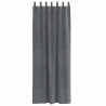Zasłony zaciemniające 2 pcs Jasnoszary 140 x 245 cm Aksamit