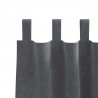 Zasłony zaciemniające 2 pcs Jasnoszary 140 x 245 cm Aksamit