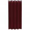 Zasłony zaciemniające 2 pcs Czerwone wino 140 x 175 cm Aksamit