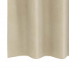 Zasłony zaciemniające 2 pcs Kremowy 140 x 260 cm Aksamit