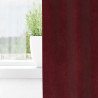 Zasłony zaciemniające 2 pcs Czerwone wino 140 x 140 cm Aksamit