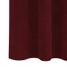Zasłony zaciemniające 2 pcs Czerwone wino 140 x 140 cm Aksamit