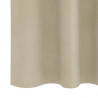 Zasłony zaciemniające 2 pcs Kremowy 140 x 225 cm Aksamit