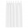 Firany blackout z kółkami 2 pcs Czysta Biała 175 x 140 cm