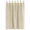 Zasłony zaciemniające 2 pcs Kremowy 140 x 140 cm Aksamit