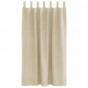 Zasłony zaciemniające 2 pcs Kremowy 140 x 175 cm Aksamit