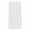 Firany blackout z kółkami 2 pcs Czysta Biała 260 x 140 cm