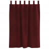 Zasłony zaciemniające 2 pcs Czerwone wino 140 x 140 cm Aksamit