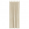 Zasłony zaciemniające 2 pcs Kremowy 140 x 245 cm Aksamit