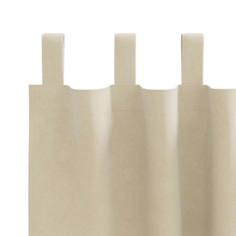 Zasłony zaciemniające 2 pcs Kremowy 140 x 245 cm Aksamit