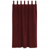 Zasłony zaciemniające 2 pcs Czerwone wino 140 x 175 cm Aksamit