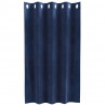 Zasłony zaciemniające 2 pcs Ciemnoniebieski 140 x 140 cm