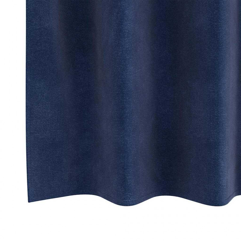 Zasłony zaciemniające 2 pcs Ciemnoniebieski 140 x 140 cm