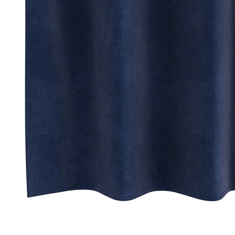 Zasłony zaciemniające 2 pcs Ciemnoniebieski 140 x 175 cm