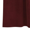 Zasłony zaciemniające 2 pcs Czerwone wino 140 x 260 cm Aksamit