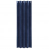 Zasłony zaciemniające 2 pcs Ciemnoniebieski 140 x 225 cm