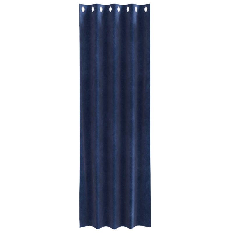 Zasłony zaciemniające 2 pcs Ciemnoniebieski 140 x 260 cm