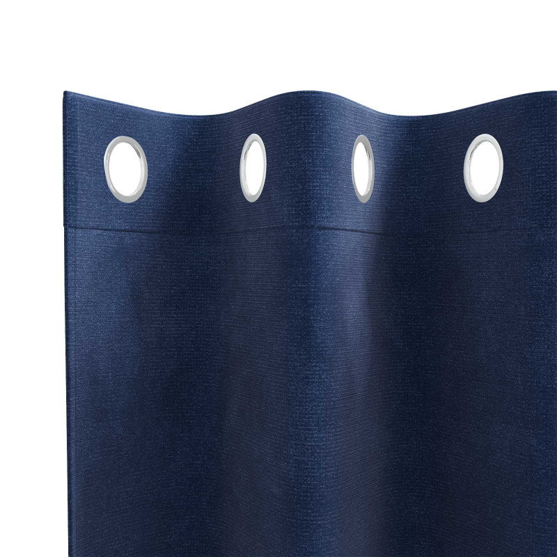 Zasłony zaciemniające 2 pcs Ciemnoniebieski 140 x 260 cm
