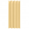Firany blackout z kółkami 2 pcs Beżowy 245 x 140 cm Poliester