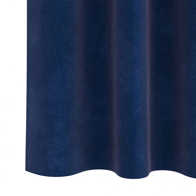 Zasłony zaciemniające 2 pcs Ciemnoniebieski 140 x 140 cm