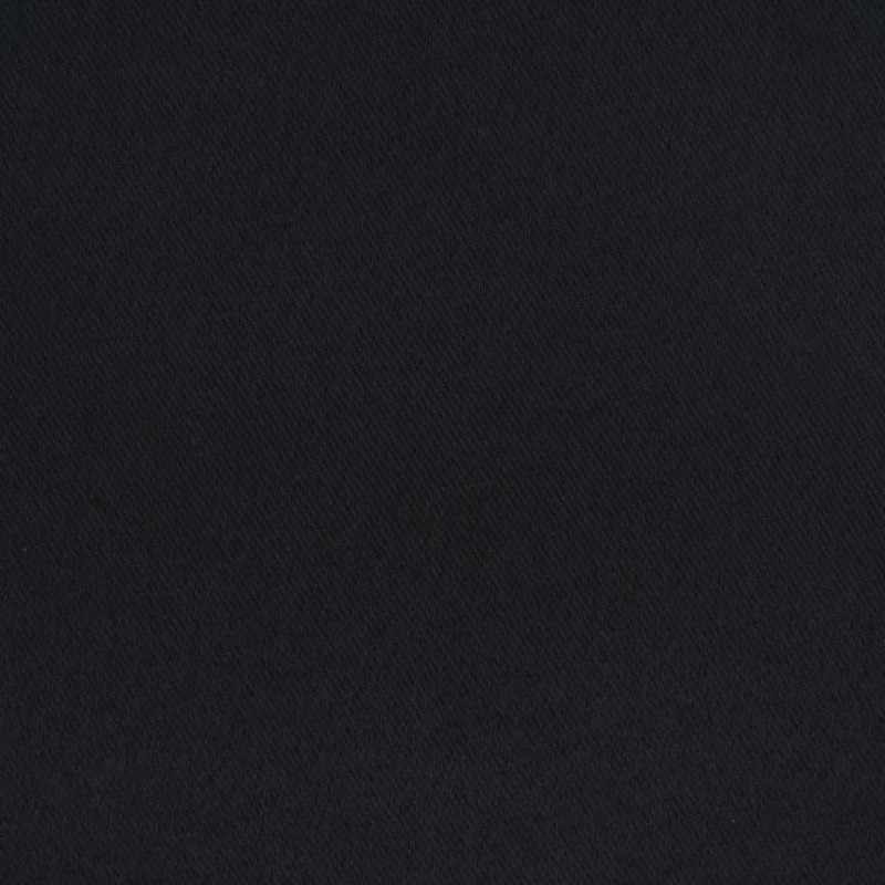 Firany blackout z kółkami 2 pcs Czarny 140 x 140 cm Poliester