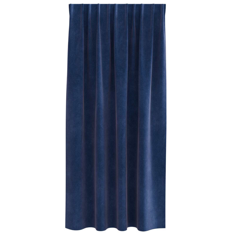 Zasłony zaciemniające 2 pcs Ciemnoniebieski 140 x 175 cm