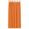 Firany blackout z kółkami 2 pcs Jasnopomarańczowy 225 x 140 cm
