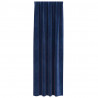 Zasłony zaciemniające 2 pcs Ciemnoniebieski 140 x 245 cm
