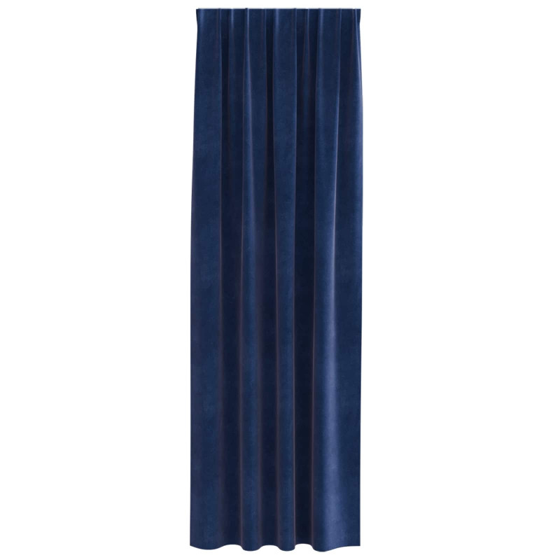 Zasłony zaciemniające 2 pcs Ciemnoniebieski 140 x 260 cm
