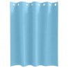 Firany blackout z kółkami 2 pcs Jasnoniebieski 140 x 140 cm
